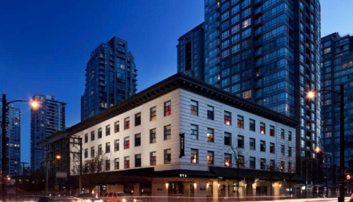 Vancouver hotel rankings