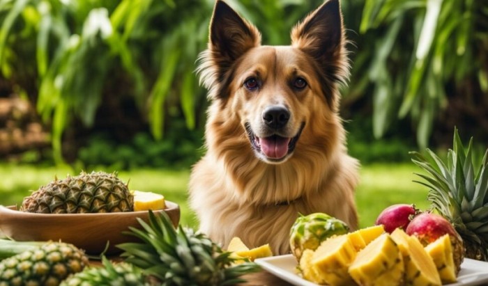 Are pineapples toxic for dogs?