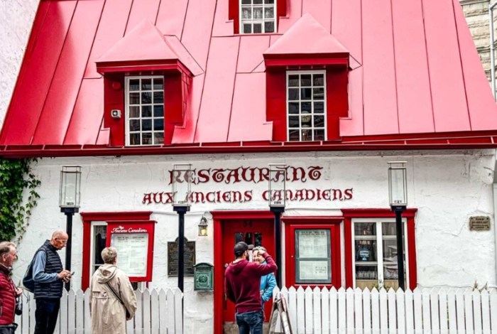 Best restaurants in Quebec City Old town