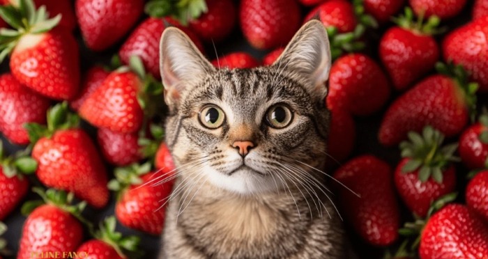 What to do if your cat eats strawberries?